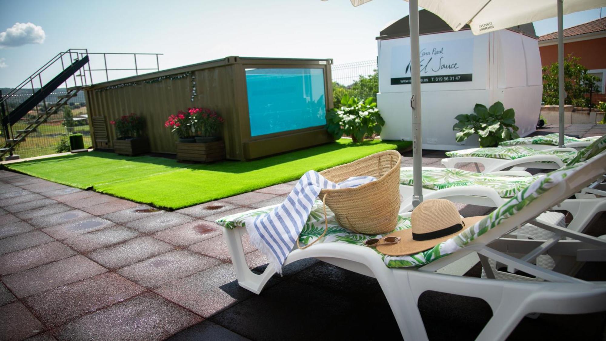 Apartamento 2 4/6 Pax Casa Rural El Sauce. A 2,5 Km De Cuenca Capital Nohales Eksteriør bilde